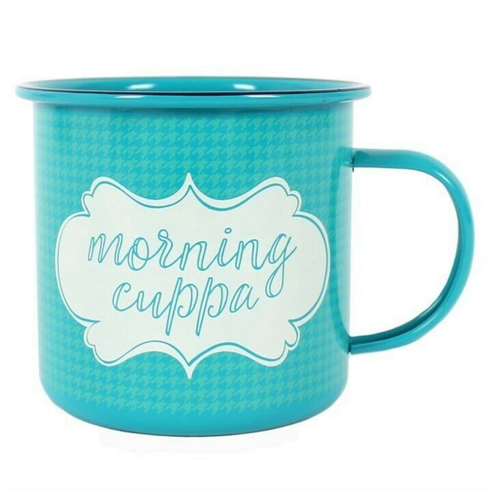 Something Different Morning Cuppa Enamel Mug