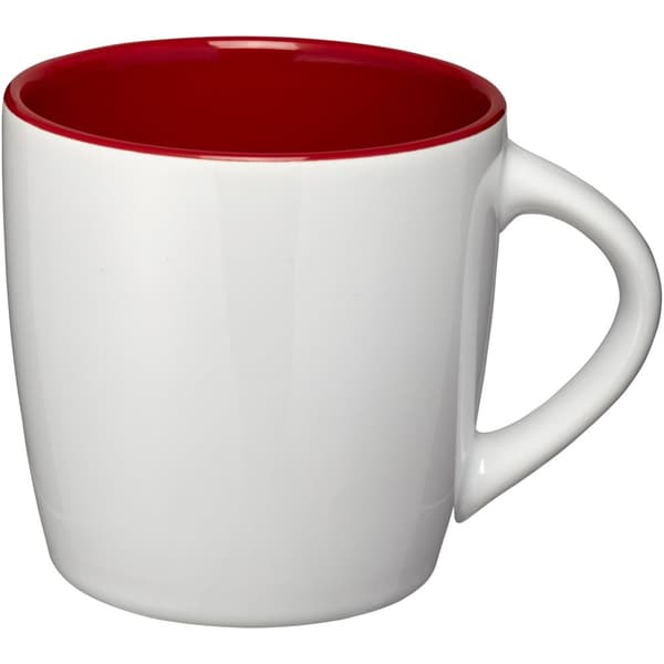 Bullet Aztec Ceramic Mug White/Red 11.7 x 8.8 cm