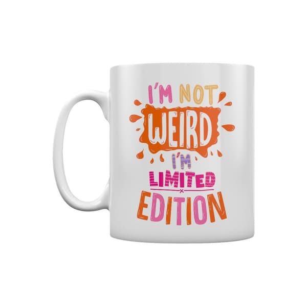 Grindstore Jeg er ikke underlig, jeg er et krus i begrænset udgave White One Size