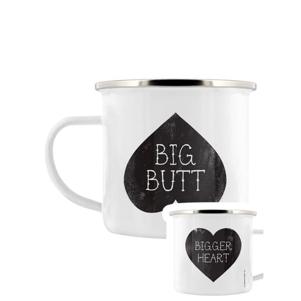 Grindstore Big Butt Bigger Heart Emaljekrus
