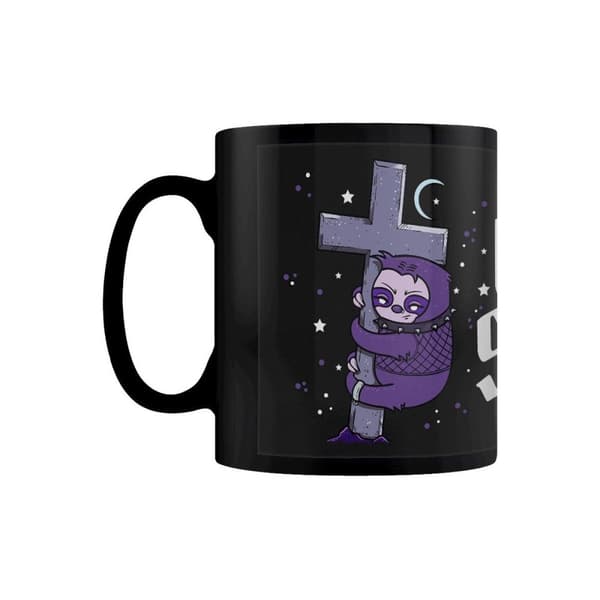 Grindstore Goth Sloth Mug Black One Size