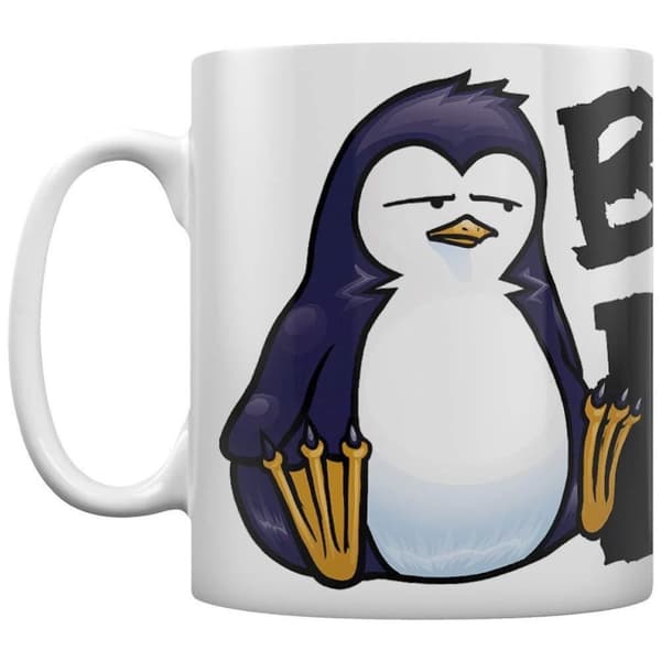 Psycho Penguin Blah Blah Blah Blah Mug