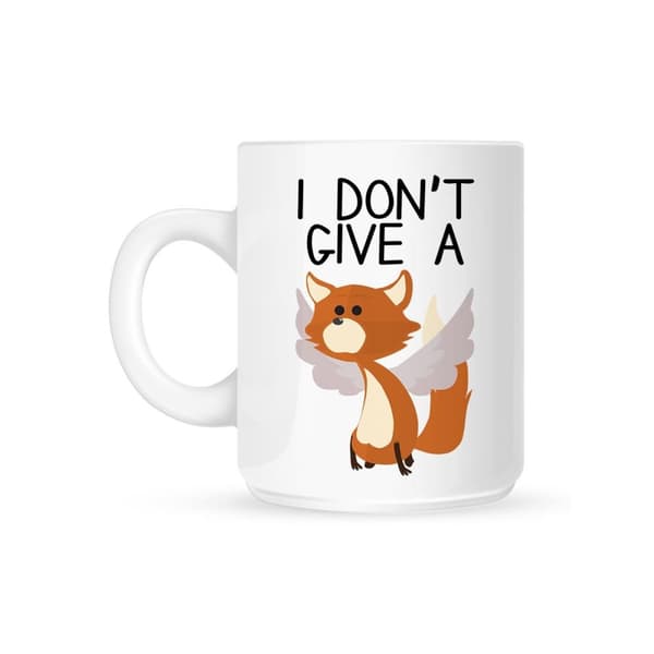 Grindstore I Don`t Give A Flying Fox Mug White One Size