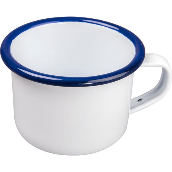 Nimbus Expresso-krus i emalje White/Blue 150ml