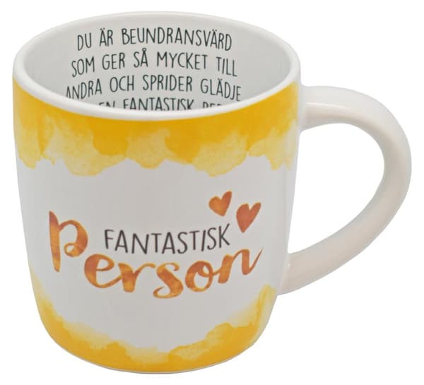Mugg FANTASTISK PERSON