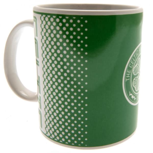 Celtic FC Crest Fade Design krus Green One Size