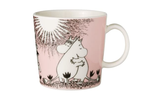Arabia Mumin Mugg Kärlek 30 cl Rosa