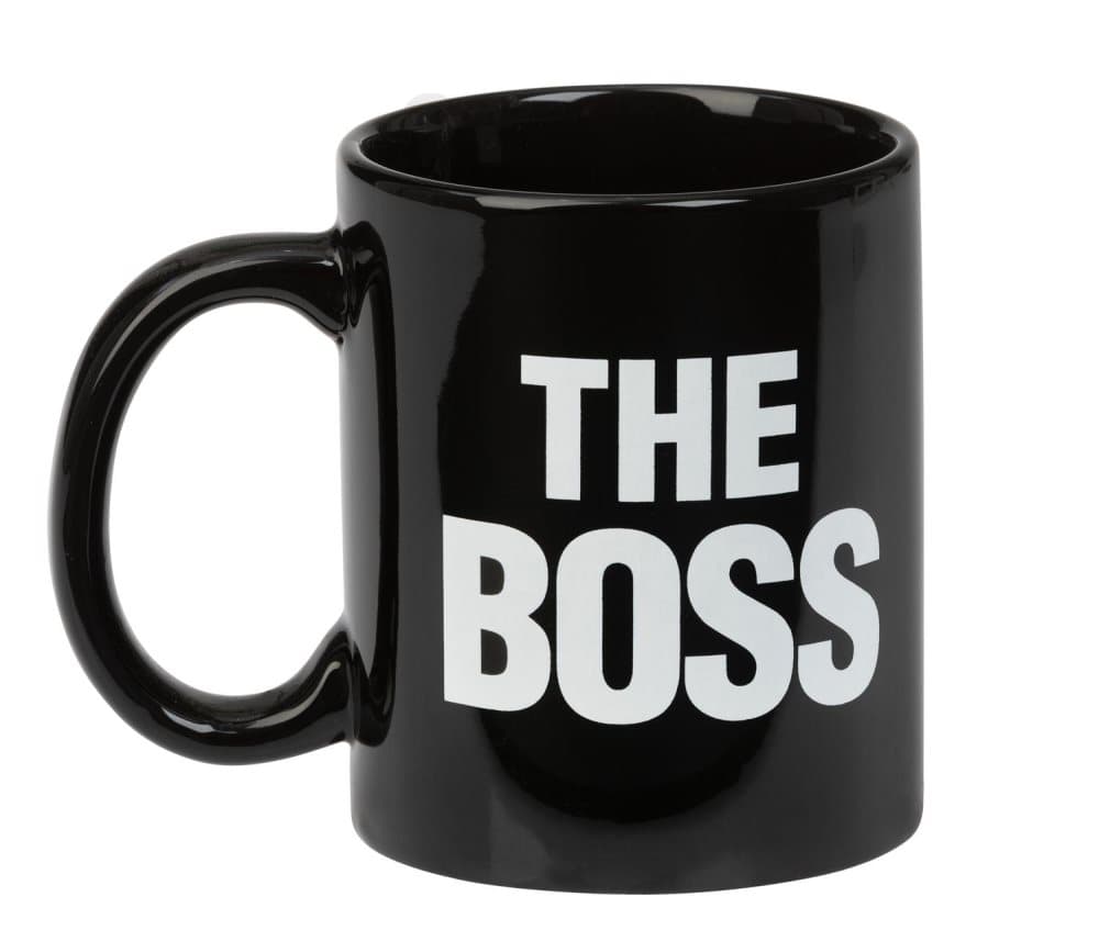 Mugg The Boss , Kaffemuggen för chefen
