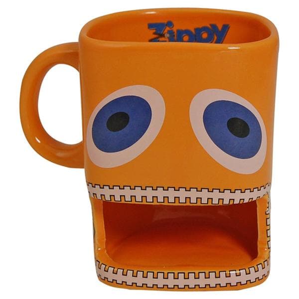Mugg med kakficka - Zippy / Rainbow