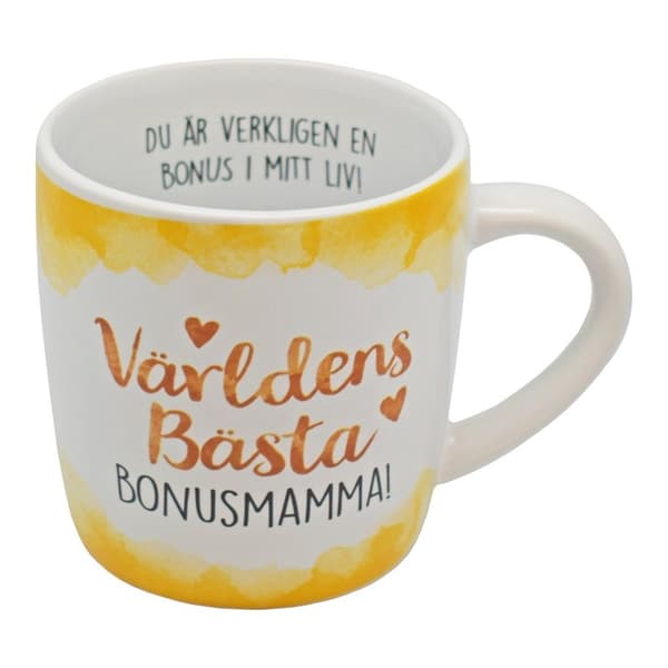 Mugg Världens bästa bonusmamma