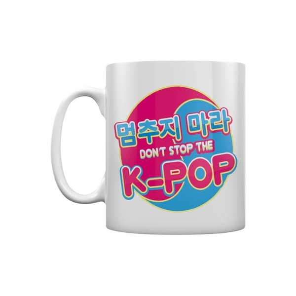 Grindstore Stop ikke K Pop Mug White/Blue/Pink One Size