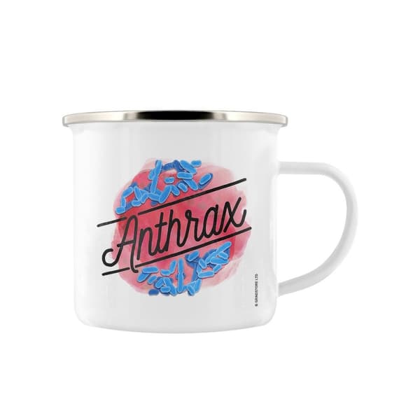 Deadly Detox Anthrax Enamelled Mug