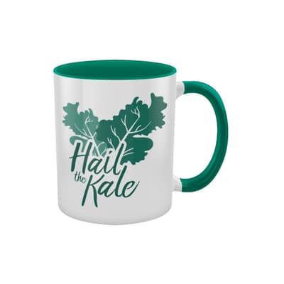 Grindstore Hail The Kale Two Tone Mug
