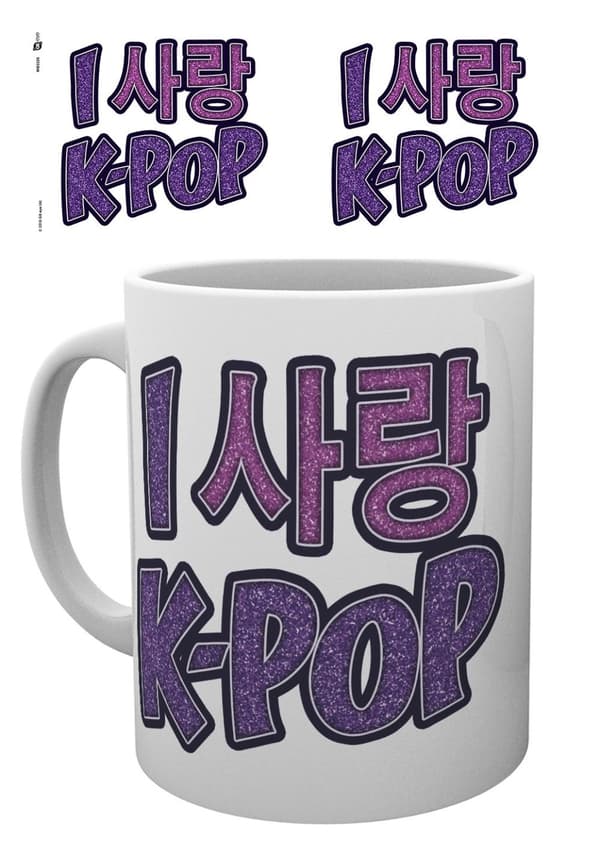 K-POP - Love Hangul - Mugg