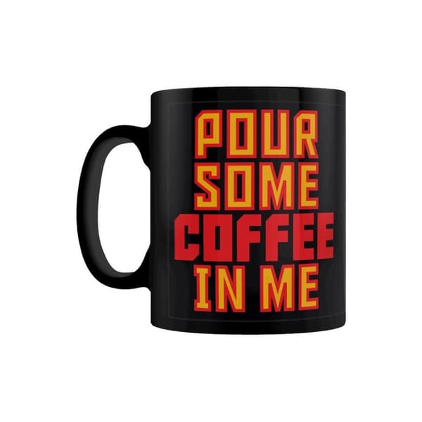 Grindstore Häll lite kaffe i min mugg Black/Orange/Red One Size