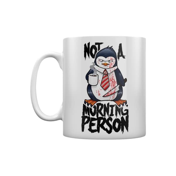 Psycho Penguin Not A Morning Person Mug