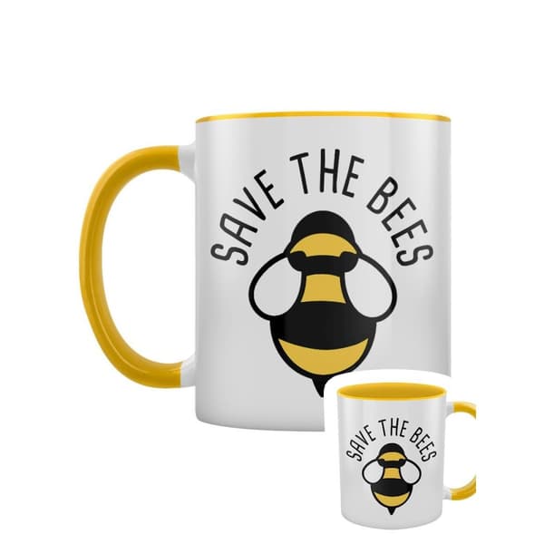 Grindstore Save The Bees To Tone krus Gold/White One Size