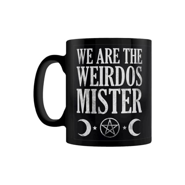 Grindstore Vi er de underlige Mister Mug Black/Silver One Size