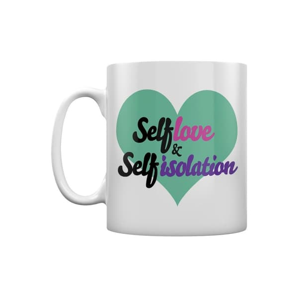 Grindstore Selvkærlighed og isolation krus White One Size