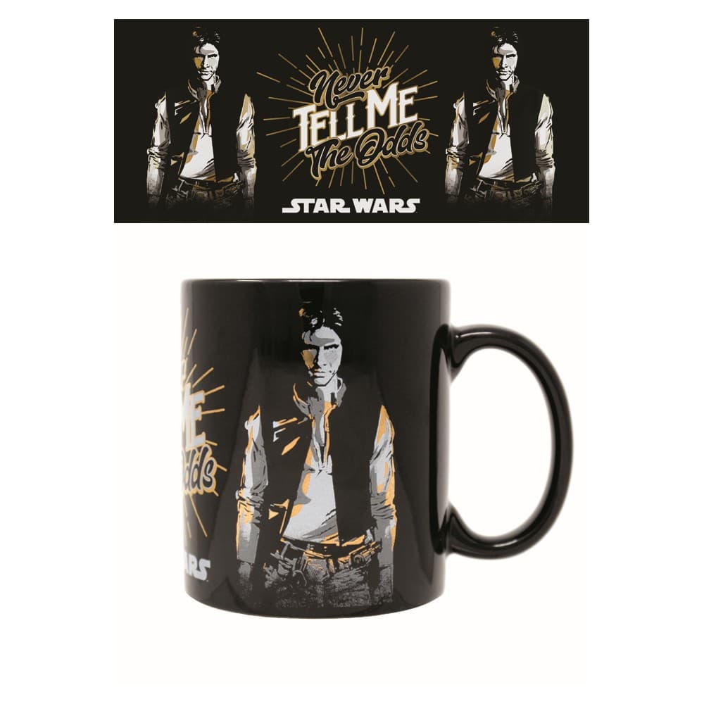 Star Wars Never Tell Me The Odds Foil Mug