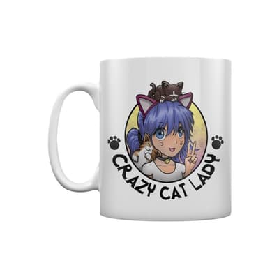Grindstore Crazy Cat Lady Mug