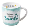 Miniatyrbild 1 av 2: Mugg VÄRLDENS BÄSTA SAMBO