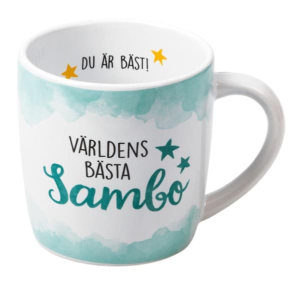 Mugg VÄRLDENS BÄSTA SAMBO