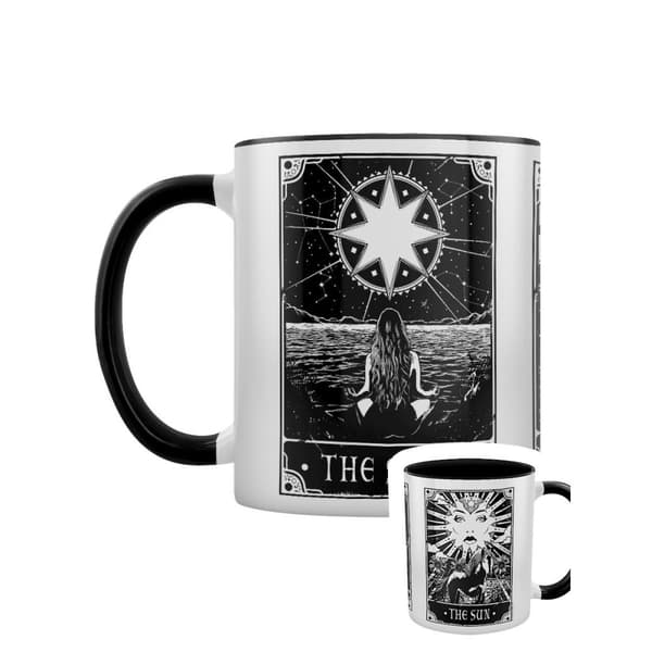 Deadly Tarot The Star Strength & The Sun Inner Two Tone Mug