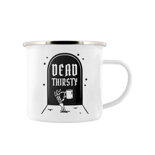 Grindstore Dead Thirsty Emaljeret krus