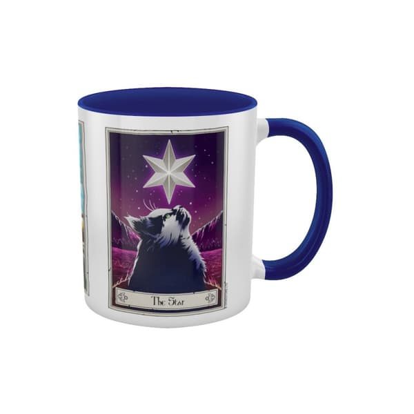 Deadly Tarot Månen, solen och stjärnan Felis Mug
