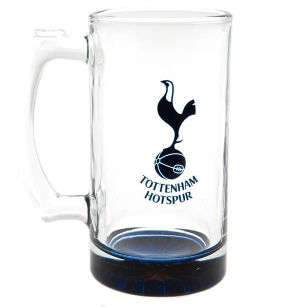 Tottenham Hotspur FC Crest Beer Stein Clear/Navy One Size