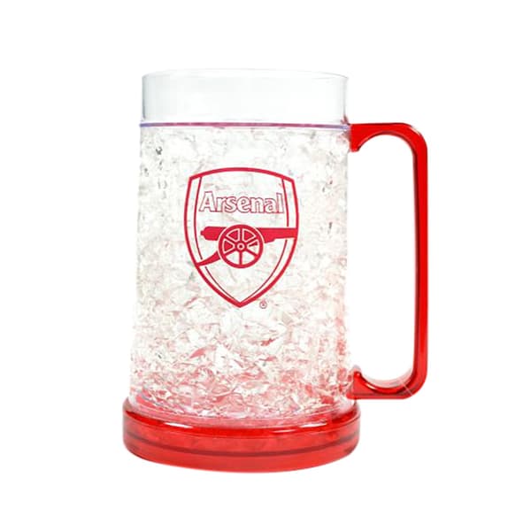 Arsenal FC Freezer Tankard Clear/Red One Size