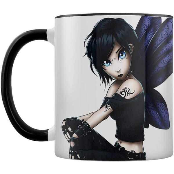 Hexxie Black is My Happy Colour Paige Mug Black/White One Size