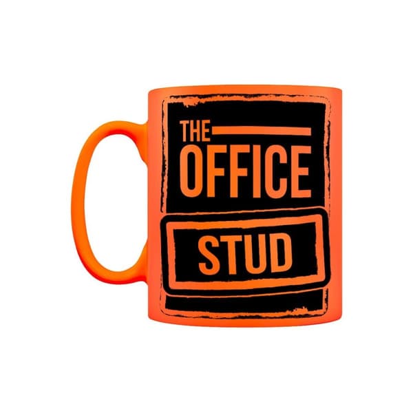 Grindstore The Office Stud krus Neon Orange/Black One Size