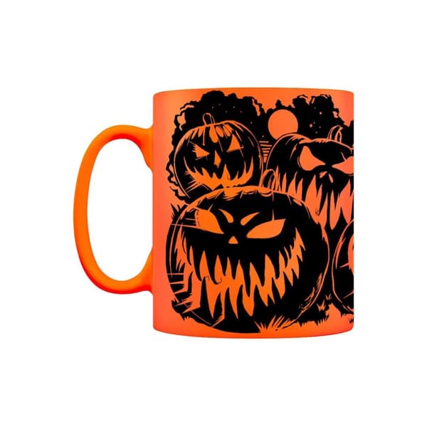 Grindstore Onde græskar Halloween krus Orange/Black One Size