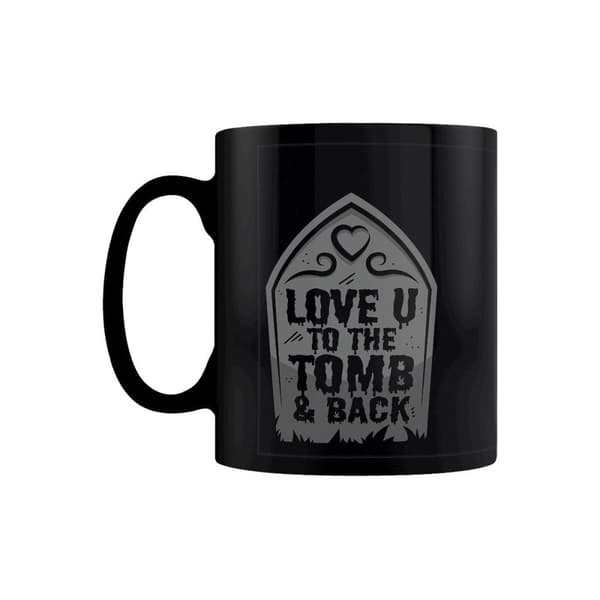 Grindstore Love U To The Tomb & Back Mug Black One Size