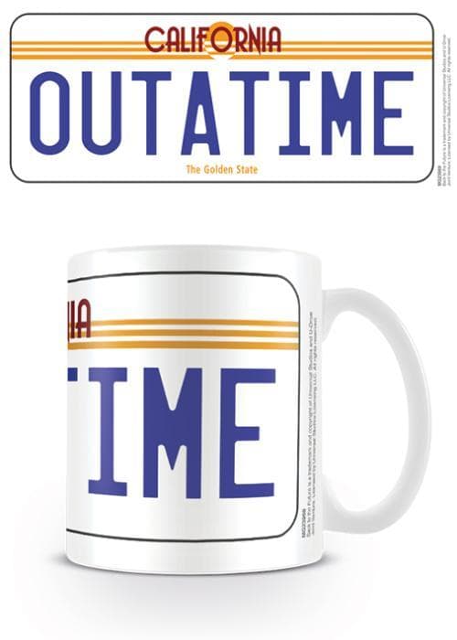 Back To The Future (License Plate) - Mugg