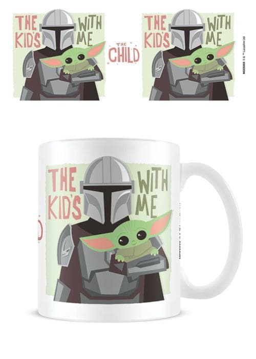 Star Wars: The Mandalorian (The Kids With Me) - Mugg