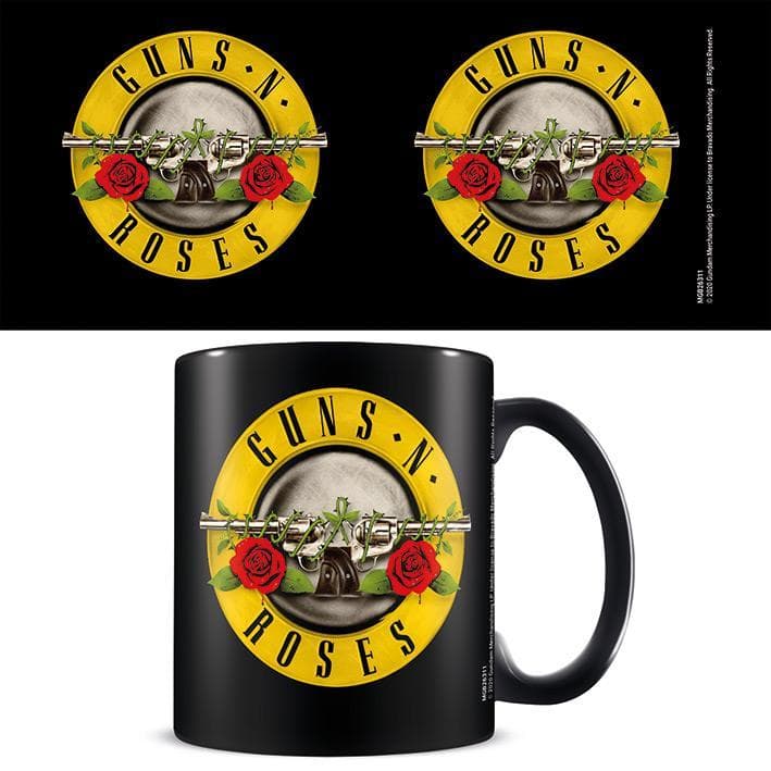 Guns N' Roses (Bullet Logo) Black - Mugg