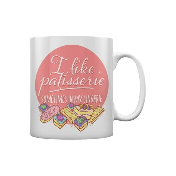 Grindstore I Like Patisserie, Sometimes In My Lingerie Mug