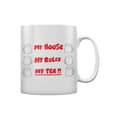 Miniatyrbild 2 av 2: Grindstore Mitt hus Mina regler Mitt te!!! Mug