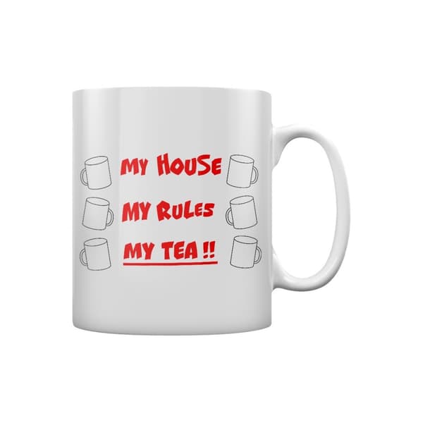 Grindstore Mitt hus Mina regler Mitt te!!! Mug