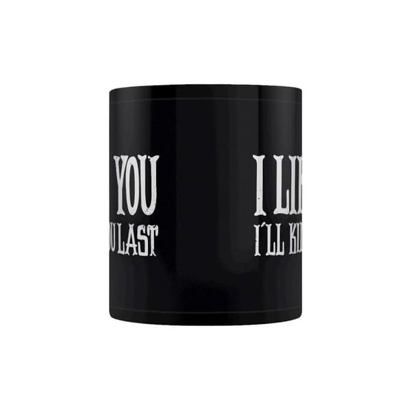Grindstore Jeg kan lide dig Jeg vil dræbe dig sidste krus