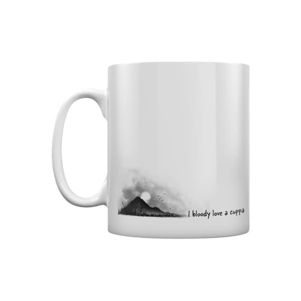 Grindstore Jeg elsker sgu et krus til en kop kaffe White/Black One Size