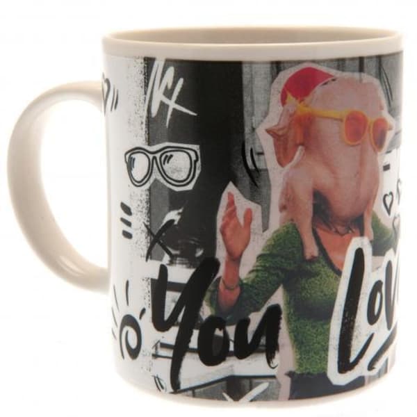 Friends You Love Me Heat Changing Mug White/Black One Size