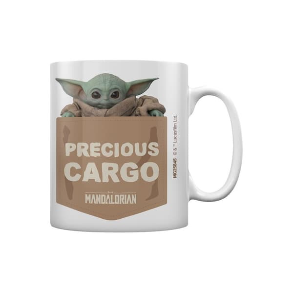 Star Wars: The Mandalorian Krus med dyrebar fragt White/Light Brown One Size