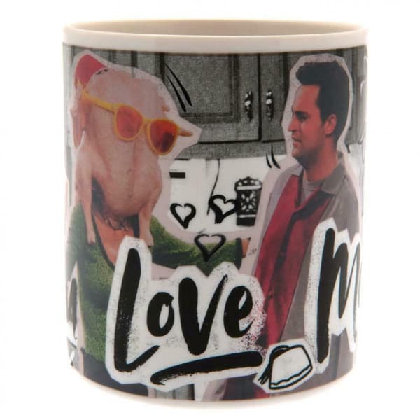 Friends You Love Me Heat Changing Mug White/Black One Size
