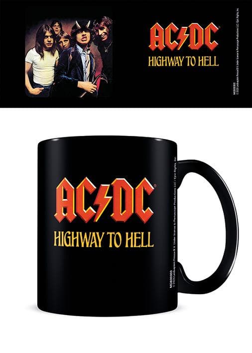 AC/DC (Highway To Hell) Black - Mugg