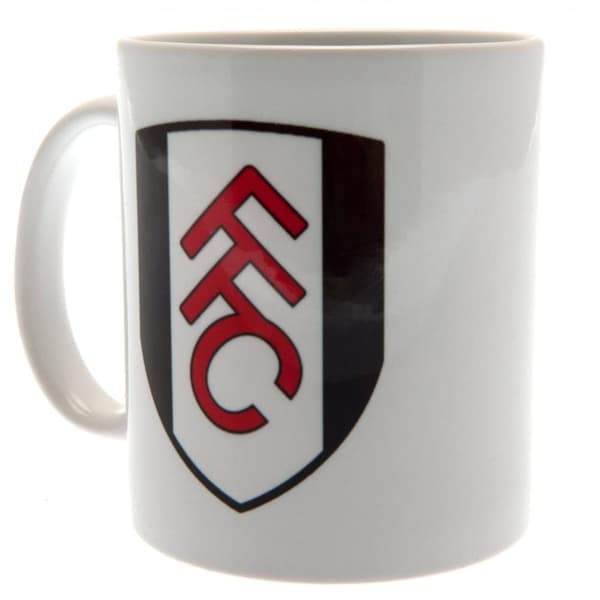 Fulham FC Ceramic Mug White/Black/Red One Size