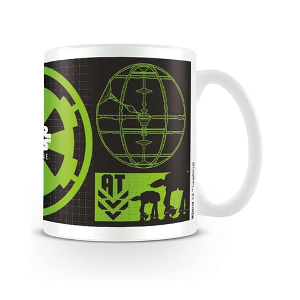 Star Wars Officiell Rogue One Empire-mugg White One Size